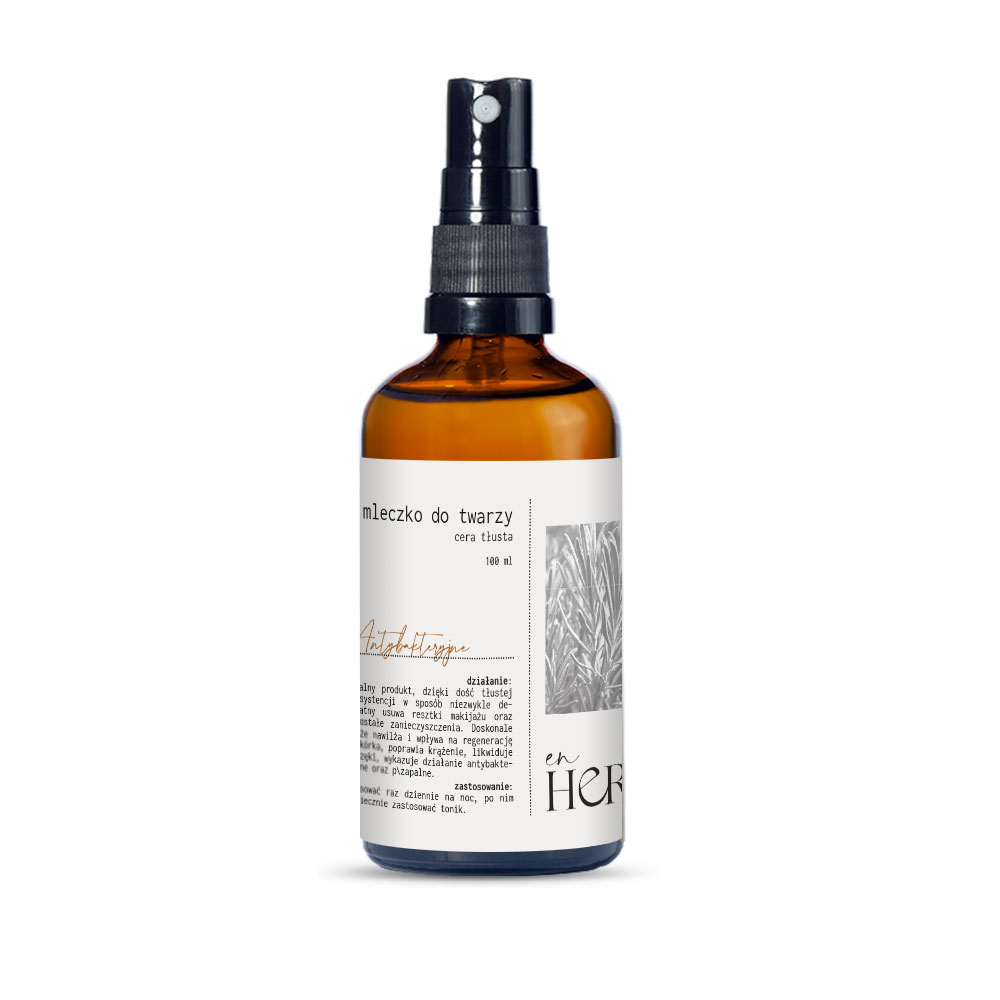 Mleczko do twarzy cera tłusta [100 ml]