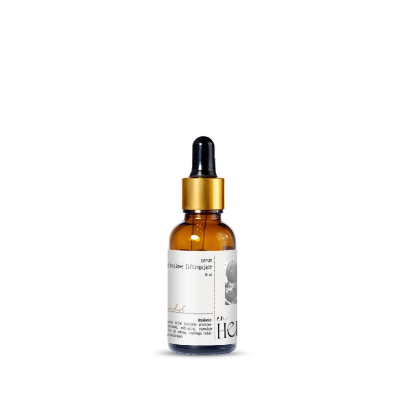 Serum liftingujące z retinolem i bakuchiolem nierafinowanym [30 ml]