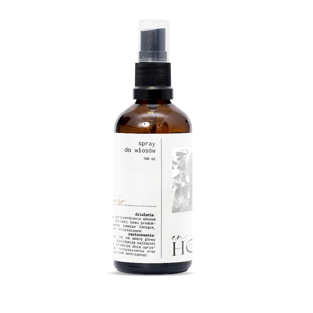 Aloesowo-octowy spray do odświeżenia i nawilżenia włosów [100 ml]