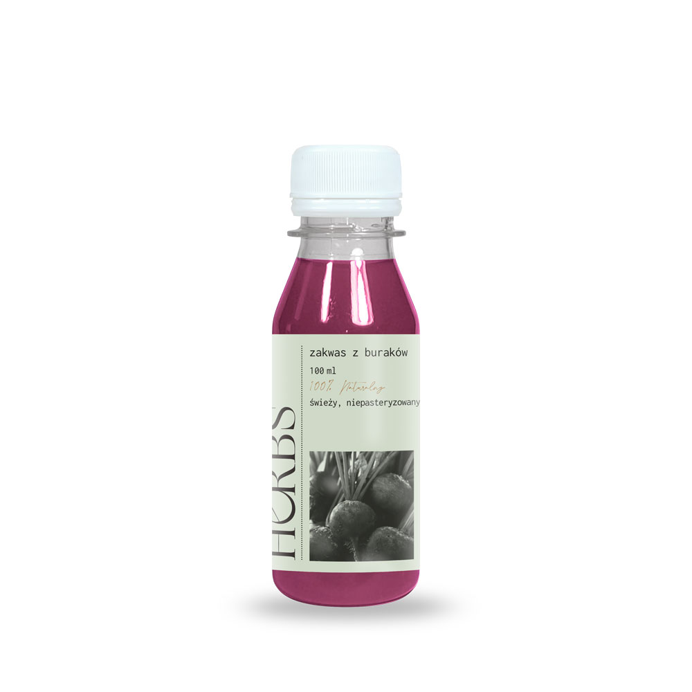 Pakiet 7-dniowy shotów zakwasu z buraków [7 x 100 ml]