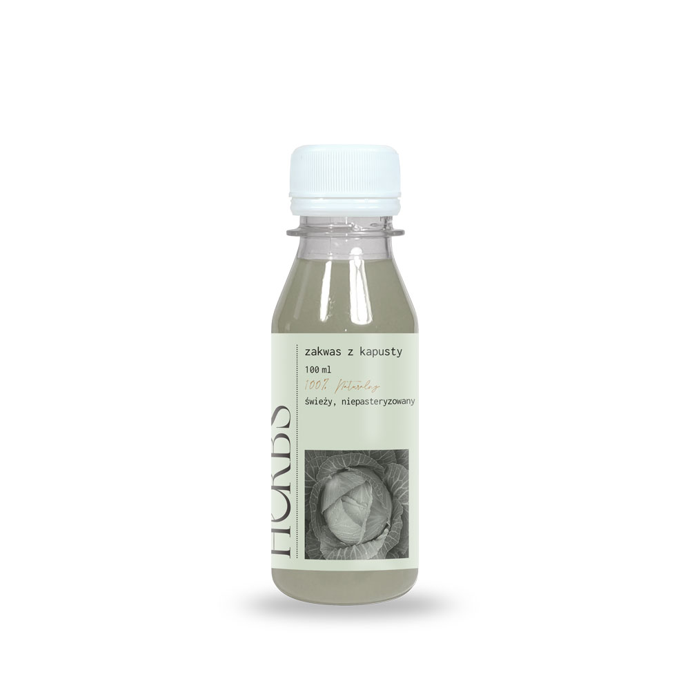 Pakiet 7-dniowy shotów zakwasu z kapusty [7 x 100 ml]