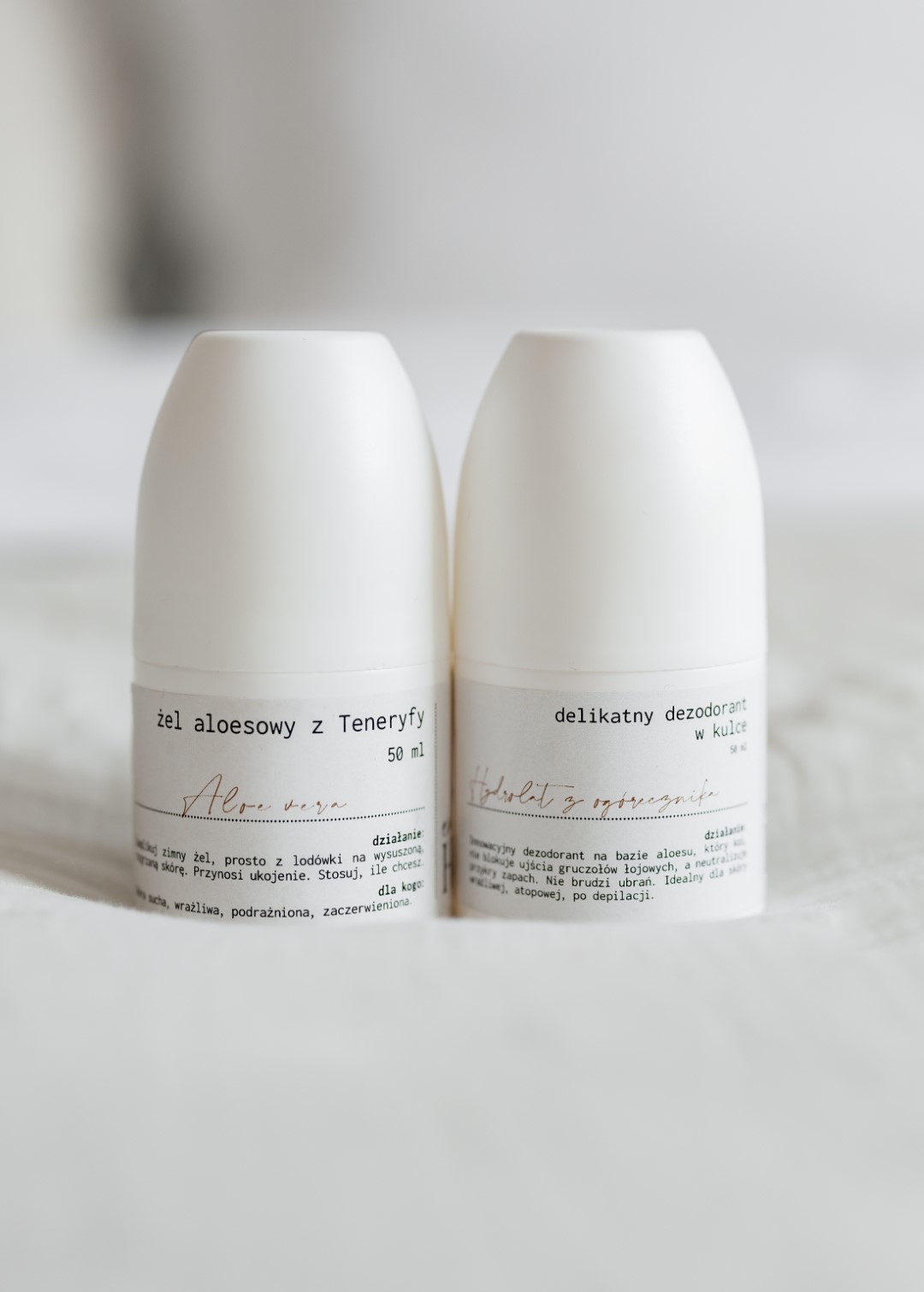 Żel aloesowy Roll on - 50 ml prosto z Teneryfy - obrazek 2