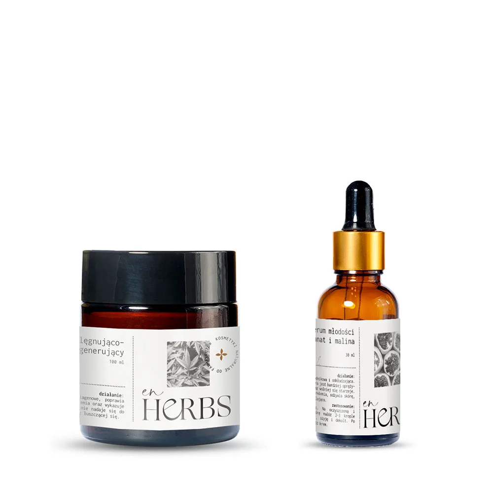 [BESTSELLER] Zestaw - serum młodości i krem pielęgnacyjno – regeneracyjny