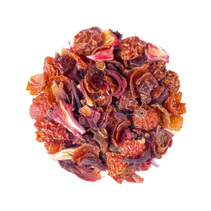 Herbata z dzikiej róży z hibiskusem - 100g